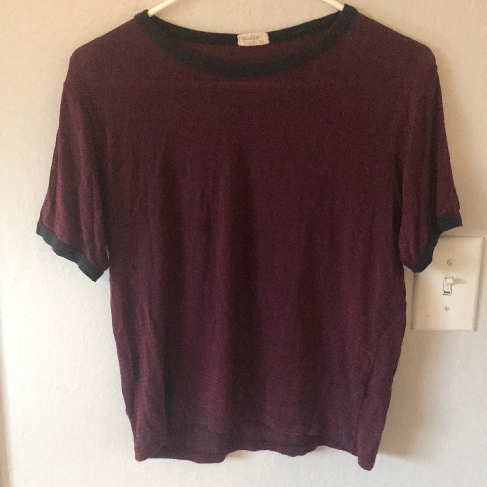Loose striped T